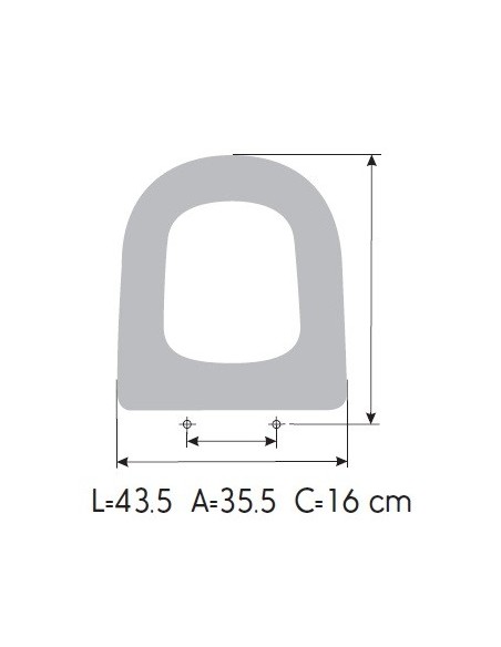 Tapa WC ROCA GIRALDA