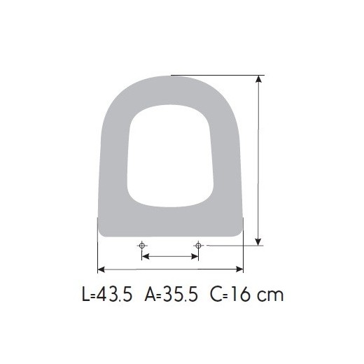 abattant roca giralda