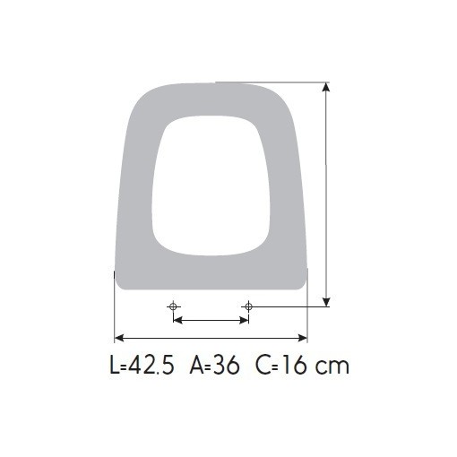 Tapa WC ROCA GONDOLA