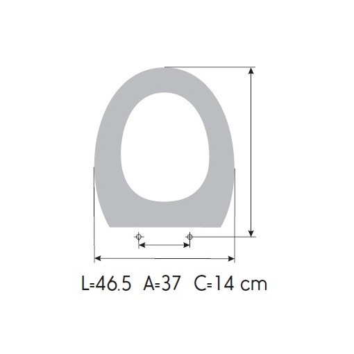 Tapa WC ROCA LORENTINA