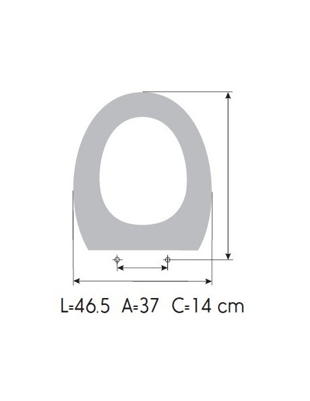 Tapa WC ROCA LORENTINA