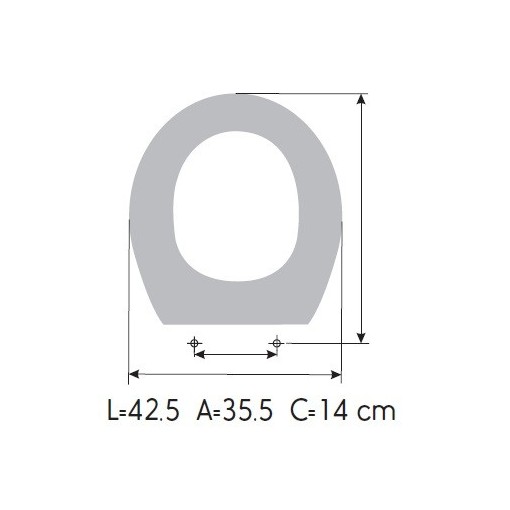 Tapa WC ROCA LUCERNA