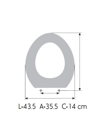 Tapa WC ROCA PENINSULAR