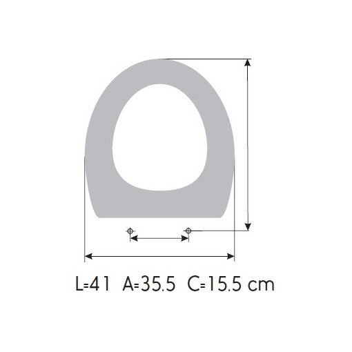 Tapa WC BELLAVISTA AMADEUS