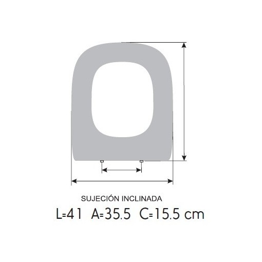 Tapa WC BELLAVISTA ARCADIA