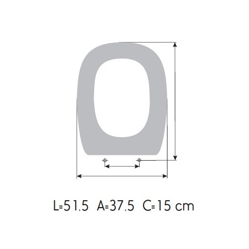 Tapa WC BELLAVISTA ASTRO