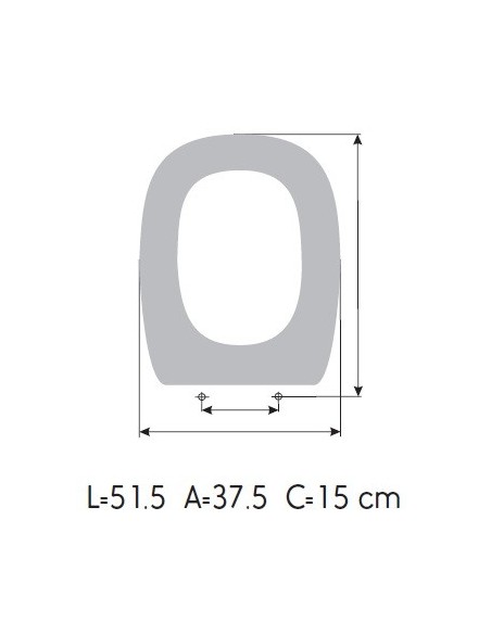 Tapa WC BELLAVISTA ASTRO