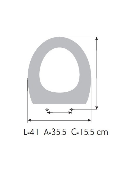 Tapa WC BELLAVISTA CAPRI