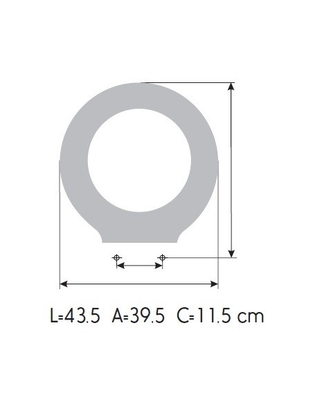 Tapa WC BELLAVISTA OLYMPIA