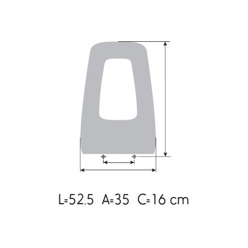 Tapa WC BELLAVISTA TOCAI