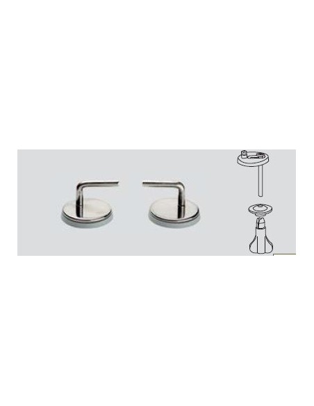 Herraje Universal Inox Fast Fix Para Asiento Kai