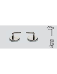 Herraje Universal Inox Presión Para Asiento Ekana