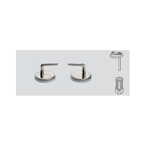 Herraje Universal Inox Presión Para Asiento Ekana