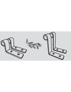Juego Soportes Tapa-Aro Inox Magna