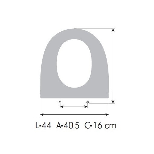 Tapa WC GALA ACUATONDA