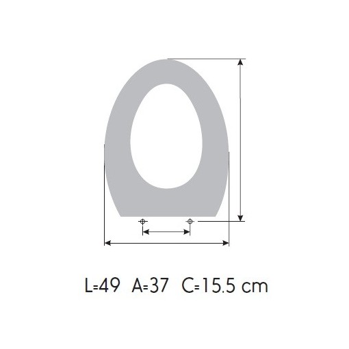 Tapa WC GALA ESPACIO