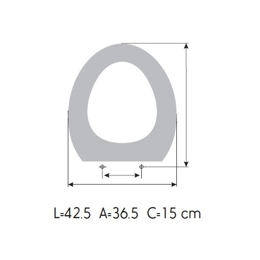 Tapa WC GALA FLORIDA