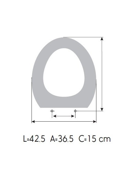 Tapa WC GALA FLORIDA