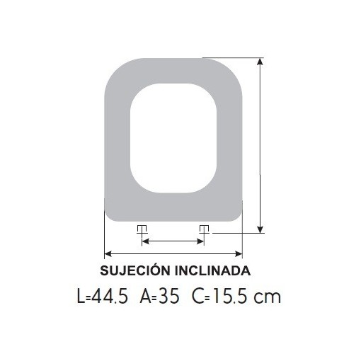 Tapa WC GALA - GALA 2000