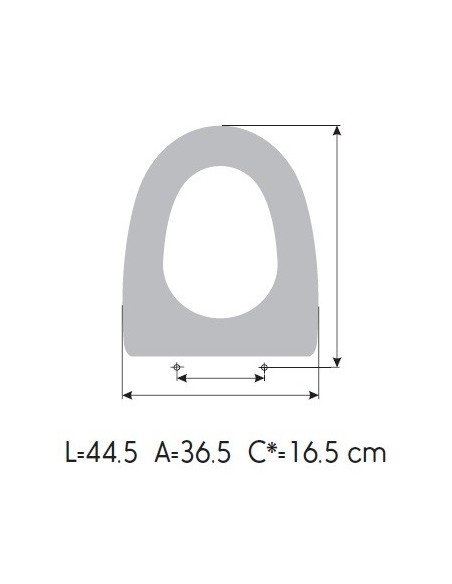 Tapa WC GALA METROPOL