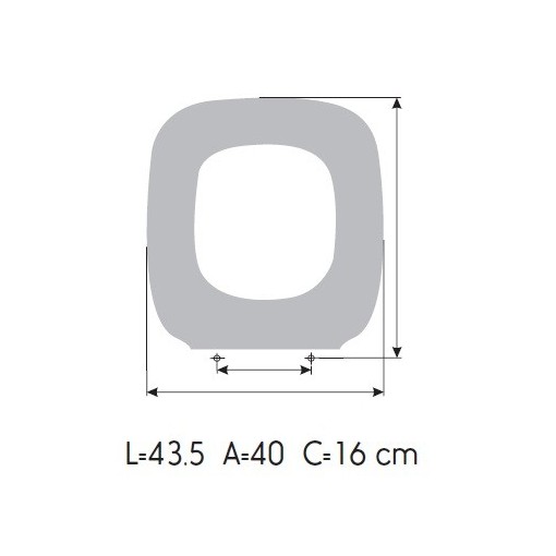 Tapa WC GALA UNIVERSAL