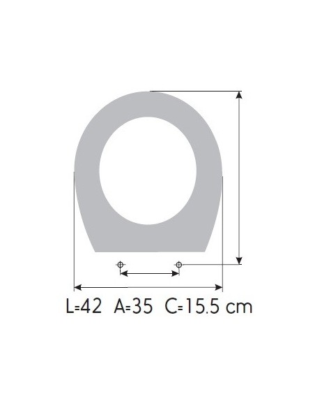 Tapa WC PORSAN VENECIA