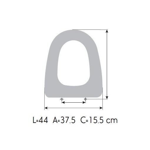 Tapa WC UNISAN AITANA