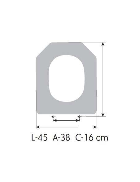 Tapa WC UNISAN ATHENAS