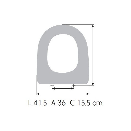 Tapa WC UNISAN DENIA