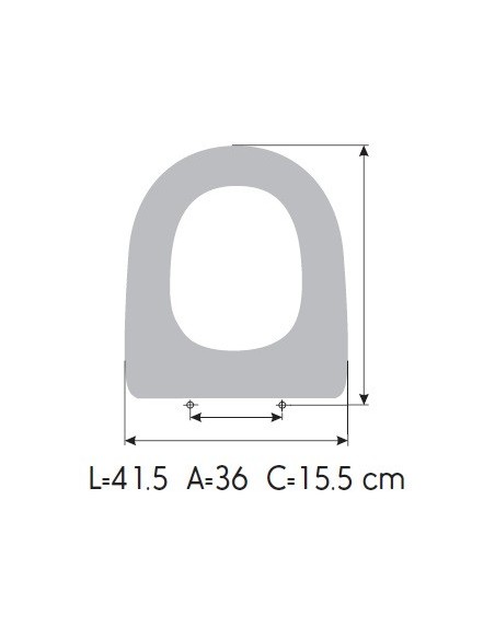 Tapa WC UNISAN DENIA