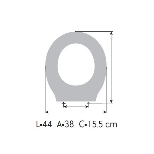 Tapa WC UNISAN JAVEA