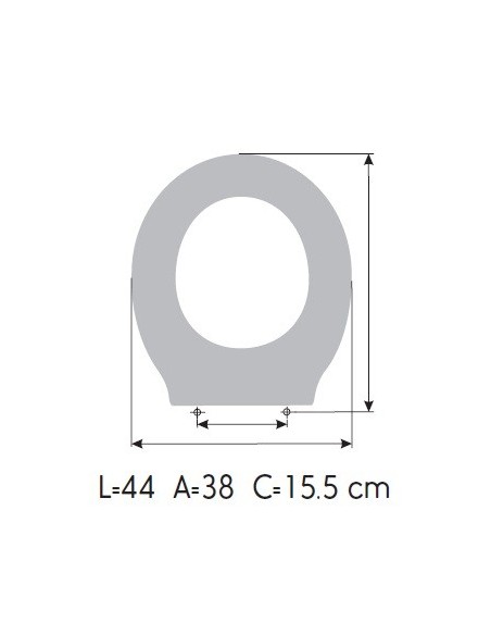 Tapa WC UNISAN JAVEA
