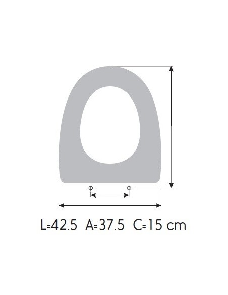 Tapa WC UNISAN NEWDAY