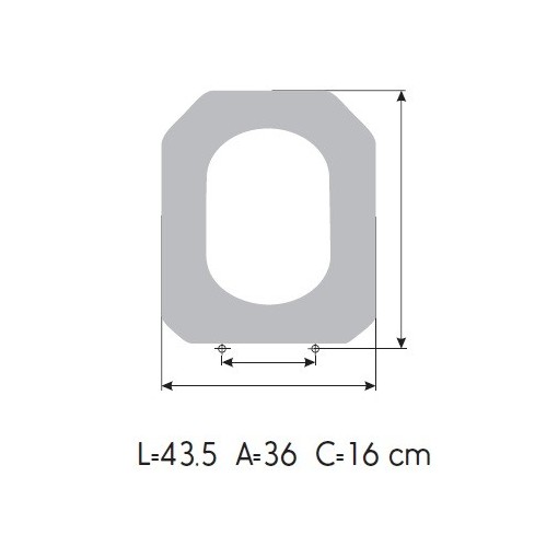Tapa WC DURAVIT 1930 REDONDO