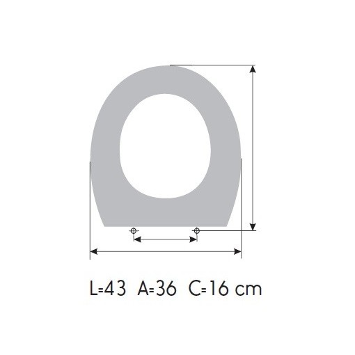 Tapa WC DURAVIT DURAPLUS