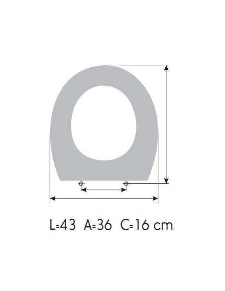 Tapa WC DURAVIT DURAPLUS