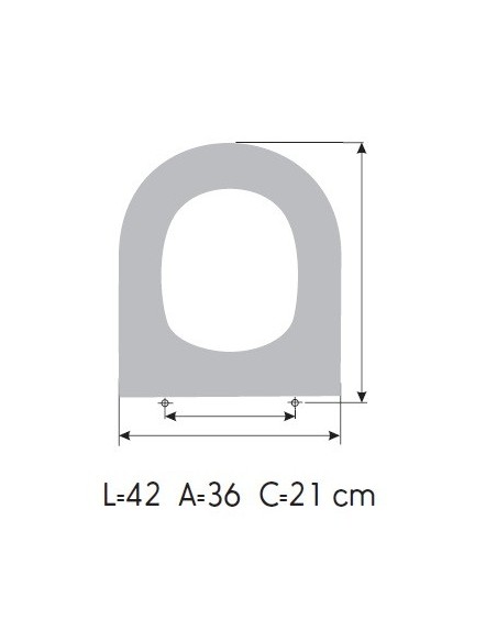 Tapa WC DURAVIT HAPPY D