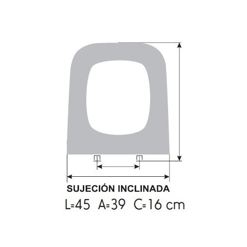 Tapa WC JACOB DELAFONT ASTROS