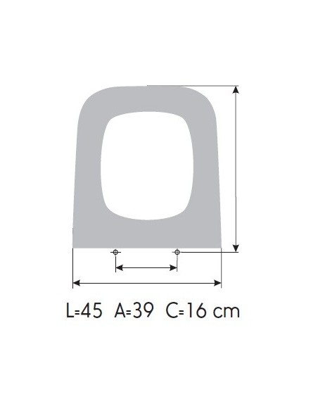 Tapa WC JACOB DELAFONT THESA