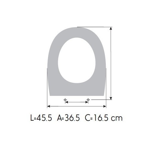 Tapa WC JACOB DELAFONT TURIA