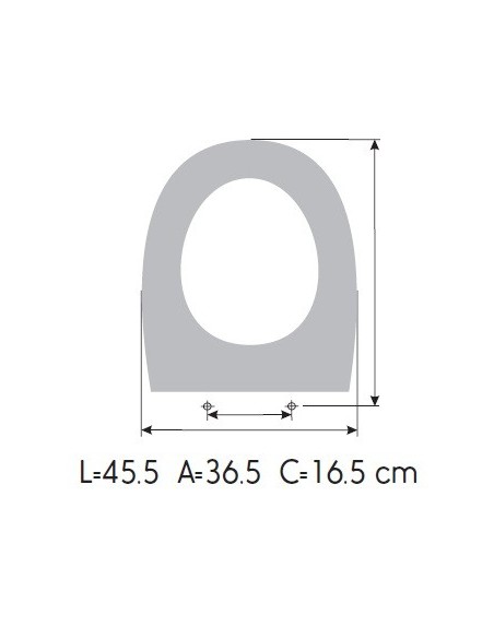 Tapa WC JACOB DELAFONT TURIA