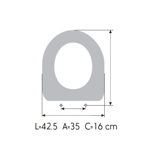 Tapa WC JACOB DELAFONT ALTAIR