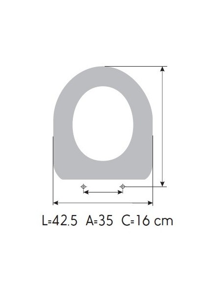 Tapa WC JACOB DELAFONT ALTAIR