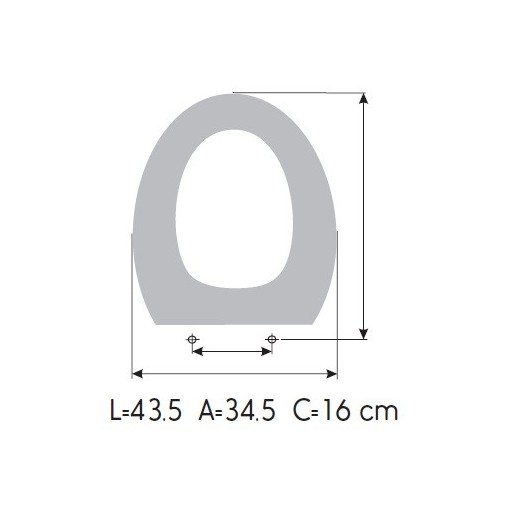 Tapa WC JACOB DELAFONT APOLO