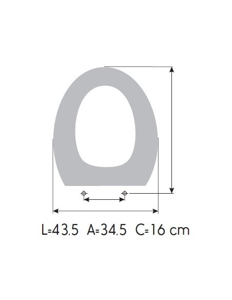 Tapa WC JACOB DELAFONT APOLO