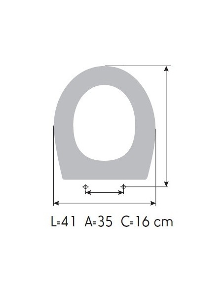 Tapa WC JACOB DELAFONT ATILA