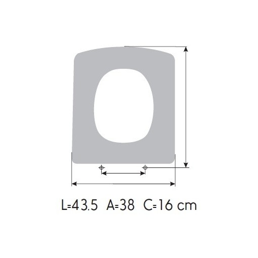 Tapa WC JACOB DELAFONT ESCALE