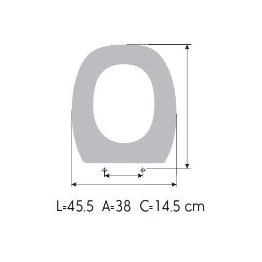 Tapa WC JACOB DELAFONT FESTA