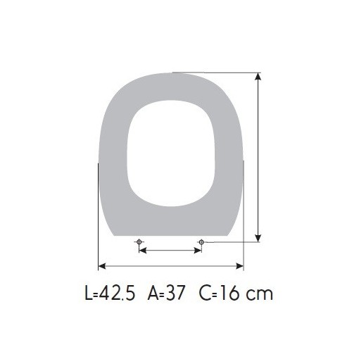 Tapa WC JACOB DELAFONT FREELANCE