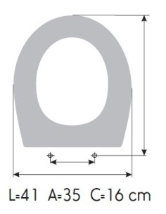 Tapa WC JACOB DELAFONT HUNO